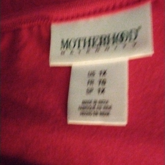 Motherhood Maternity Hot Pink Tunic Size 1X - Picture 3 of 4